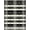 Black And White, Pattern 4, variant on ODIKA Gingham Checkered Door Featuring Contrasting Frame Composition for Playroom, Bedroom, Reading Nook, Pet Friendly & Kids Safe Play