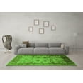 thumbnail image 3 of Ahgly Company Indoor Rectangle Oriental Green Industrial Area Rugs, 8' x 12', 3 of 4