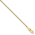 thumbnail image 1 of 14K Yellow Gold 1.0mm Diamond Cut Wheat Chain, 1 of 4