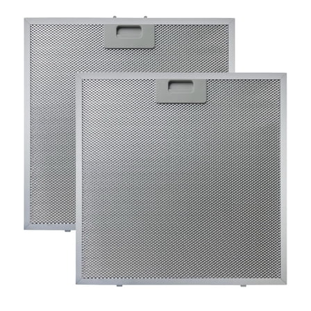 2-Pack Aluminum Mesh Filter WB02X27207 for GE Range hood filters Replacement 2PC