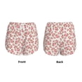 thumbnail image 6 of Goofa Rose Flowers Printed Women 2 in 1 Running Shorts,Quick Dry Athletic Workout Shorts,High Waisted Athletic Shorts with Liner Pockets-XX-Large, 6 of 9