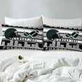 thumbnail image 4 of Erosebridal Teens Foxborouch Football Full Sheet Sets,Sport Theme Bedding Full Size,Rugby Decor,Lightweight,4-Piece, 4 of 7