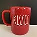 thumbnail image 4 of Rae Dunn HUGS - KISSES double sided mug- allside red - LL lettering - Ceramic, 4 of 4