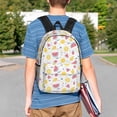 thumbnail image 4 of Easygdp Tropical Fruit Mochila Ligera de 15 Pulgadas para Estudiantes, Mochila Cómoda para la Escuela y Viajes, Correas Ajustables, 4 of 6