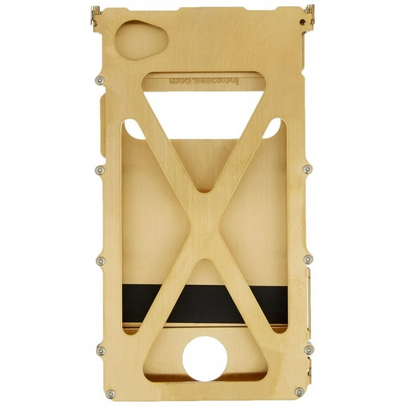 2014 CRKT iNoxCase Gold-Gold Ti-Nitride Stainless Steel iPhone 4 & 4S Case