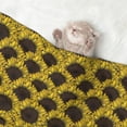 thumbnail image 2 of Naloa Sunflowers 3 Dog Blanket, 3 Sizes Cat Blanket for Indoor Cats Large Medium Small Dog Gifts-Large, 2 of 8