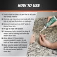 thumbnail image 4 of All Purpose 100% Silicone Adhesive Sealant, Clear, 2.8 oz (7079800755), 4 of 4