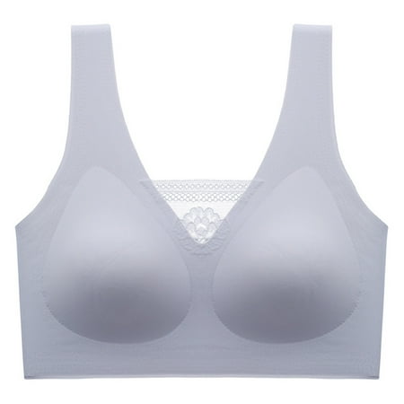 Women s Wireless Nursing Bra: Comfortable Breastfeeding Underwear with Back Adjustment for Yoga  Running & Everyday Wear