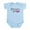 Sky Blue, variant on CafePress - Grammy's Girl Infant Bodysuit - Baby Light Bodysuit, Size Newborn - 24 Months