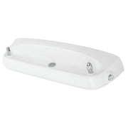 Haws 1430 Wall Mounted White Enameled Dual Bubbler Drinking Fountain - White