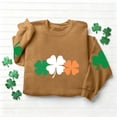 thumbnail image 2 of Tauxra Chandail de la Saint-Patrick pour Femmes à Manches Longues, Col Rond, Coupe Ample, Blouse Tunique Décontractée, 2 of 6