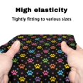 thumbnail image 7 of HELLHERO Colorful Footprints Seat & Backrest Covers Back Rest Covers with Waterproof Non-Slip Cover Non Slip for Elderly Adults, 7 of 7