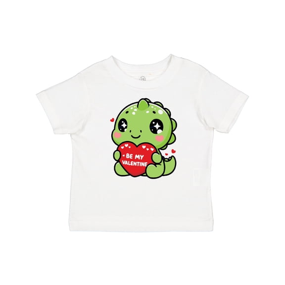 Inktastic Babys First Valentines Day Dinosaur Boys Baby T-Shirt