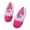 Hot Pink, variant on Girls Lace Dance Sneakers For Stage Performance Ballet Cat Shoes With Bowknot Design Shoe for Girls Size 5 Big Girls