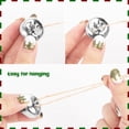 thumbnail image 4 of Jingle Bells MCPINKY, 300 unidades, plata, 2,5 cm, manualidades, 4 of 9