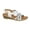 Silver, variant on Cipriata Womens Quarta Sandals