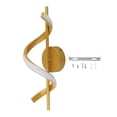 thumbnail image 4 of Aplique de pared LED para interiores, lámpara de pared interior, aplique de pared europeo, decoración de iluminación para dormitorio, lectura interior Oro Yinane Luces de pared del dormitorio, 4 of 8