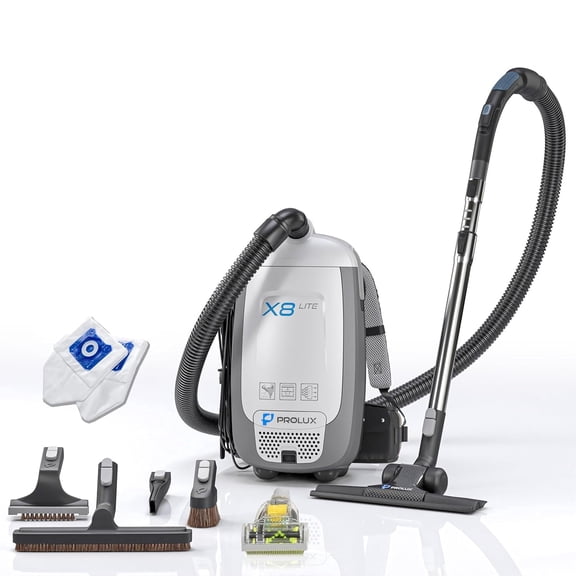 Prolux X8 Lite Backpack Vacuum w/ Premium Tool Kit