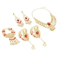 thumbnail image 3 of Pendientes de Joyería Salvador para Danza del Vientre Conjunto de Tocados Vestidos de Baile de Graduación Decoración de Vestuario Clip de oreja, 3 of 10