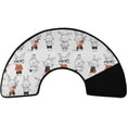 thumbnail image 2 of Bunnies Soft Cat Dog Recovery Collar Adjustable Cat Cone Wound Healing Protective After Surgery for Cats, 2 of 7