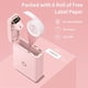 thumbnail image 5 of JADENS - Impresora de etiquetas portátil con Bluetooth y cinta adhesiva, color rosa claro, 5 of 5