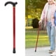 thumbnail image 5 of Bastón retráctil bastón para caminar altura ajustable aleación de aluminio para personas mayores para uso diario ANGGREK Otros, 5 of 8