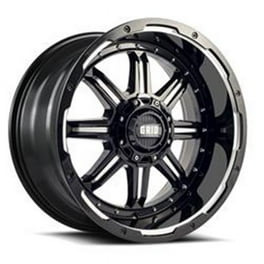 9517980312 Mo951 Moto Metal Wheel - Gloss Black Machined,