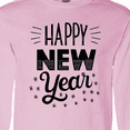 thumbnail image 4 of Inktastic Happy New Year in Hand Lettering Long Sleeve T-Shirt, 4 of 5