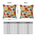 thumbnail image 2 of Honeii Fall Maple Leaves Print Throw Pillow, Square Decorative Pillow Forms Soft Fluffy Plump Pillow Decorative Pillow Inserts,Couch Pillows-20"x20", 2 of 7