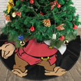 thumbnail image 3 of Falda para árbol de Navidad con enano gruñón, suave y divertida, decoración navideña de granja con collar para árbol de Navidad de 48", 3 of 4