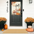 thumbnail image 3 of Fall 28x40 Double Sided for Outside, Autumn Leaves Thanksgiving Pumpkins Outdoor Seasonal Garden Flag Farmhouse Porch Decor 17-28, 3 of 6