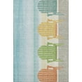 thumbnail image 2 of Addison Rugs Mayfield Washable Coastal Chairs Poolside Rectangle Rug, 10' x 14', 2 of 6