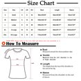 thumbnail image 3 of Blusa de manga corta con estampado de grafiti y cuello redondo para mujer Pompotops  hkajfhjk459126, 3 of 8