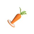 thumbnail image 2 of ZLight Funny Sisal Rope Cat Scratching Post Climbing Cat Scratcher L Frame DIY Carrot M, 2 of 6