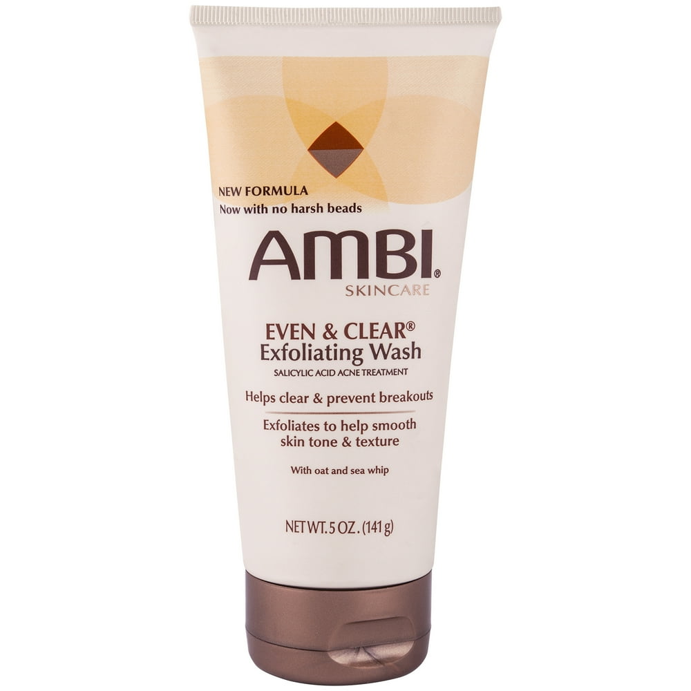 Ambi Even & Clear Exfoliating Wash, 5 oz