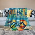 thumbnail image 2 of Orinice Beach Vibes Warm Lightweight Blanket Soft Fleece Throw Blanket for Living Rooms Sofa Decor Cow Gifts All Seasons Super Soft Exquisite Gifts 40x50in, 2 of 6