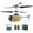 Yellow, variant on Black Hornet Drone Aircraft 4K Dual Camera High-definition Aerial Photography Remote Control Aircraft Sensory Obstacle Avoidance Gesture Induction(Gray,1Batteries)