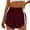 Wine, variant on Jalioing High Waist Athletic Shorts for Women Lightweight Loose Summer Running Shorts Casual Sport Short Pants