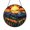 Stained Glass 5.9 Inch, variant on Sunset Over Mountains Stained Glass, Fall Forest Window Art Suncatcher, Nature Lover Decor