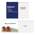 thumbnail image 3 of Better Office Products - Greeting card - 12.7 x 17.8 cm - congratulations on your retirement - assorted - pack of 2, 3 of 6