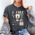 thumbnail image 2 of J.Cole Music 90s Vintage Unisex Tshirt, It's All a Blur Tour T-shirt Sizes S-5XL, 2 of 5