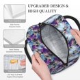 thumbnail image 3 of Balery Purple Marble Texture Bolsa de Almuerzo para Mujeres, Caja de Almuerzo, Bolsa de Almuerzo Pequeña Impermeable, Tote de Almuerzo Reutilizable con Gran Capacidad, 3 of 6