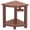 Brown, variant on NALONE Corner Shower Stool, HDPE Shower Bench for Inside Shower, Small Shower Chair Seat for Shaving Legs with Storage Shelf, Soap Box and Adjustable Feet (White)
