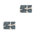 thumbnail image 1 of Alfombrilla de baño Bearachild en forma de hoja 40*60 cm 2Conjunto, 1 of 6