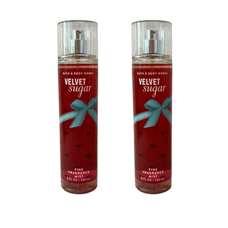 Bath & Body Works Velvet Sugar Mist 8 fl oz 2 Pack