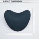 thumbnail image 5 of Almohada para reposacabezas de automóvil Unique Bargains Almohada de soporte para cuello ergonómica y cómoda Poliéster, Espuma de Memoria Ancho ajustable Azul Profundo 1 Pcs para conducción y viaje, 5 of 7