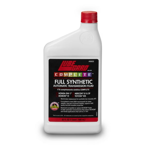 Lubegard 69032 Complete Full Synthetic Automatic Transmission Fluid - 32 oz.