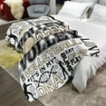 thumbnail image 3 of Volleyball Blanket for Teen Girls Cozy Throw Blanket Gift for Team Volleyball Gifts for Women for Bedroom Dorm Living Room Decor 60X50 Inches Volleyball Party, 3 of 6