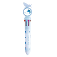 thumbnail image 1 of Blue Ocean Friendly Dolphin Pattern Retractable Multicolor Ballpoint Pen School Supplies, 1 of 3