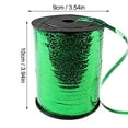 thumbnail image 3 of pdqouc Green Curling Ribbon, 500 Yard Ribbon, Curling Ribbon for Gift Wrapping, Balloon Ribbon, Balloon String, Curly Ribbon, Thin Ribbon,Gift Ribbon for Birthday Party Decor, 3 of 7